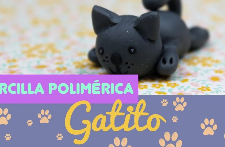 Cómo hacer gatos de plastilina